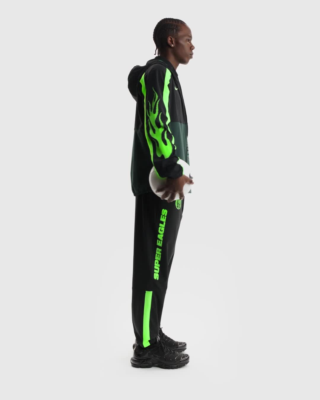 Nigeria Energy Men's Nike Dri-FIT Soccer Woven Jacket. Nike.com